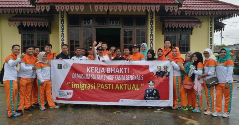 Bakti Sosial di Museum Sultan Syarif Kasim (SSK) Bengkalis