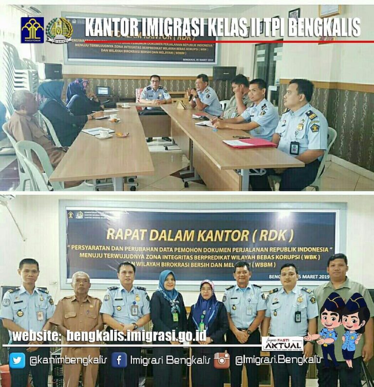 Soal Kepastian Data Pemohon Paspor, Imigrasi Gelar RDK dengan Disdukcapil dan Pengadilan Negeri