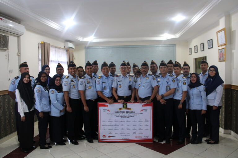 Penandatanganan Komitmen Bersama menuju WBK