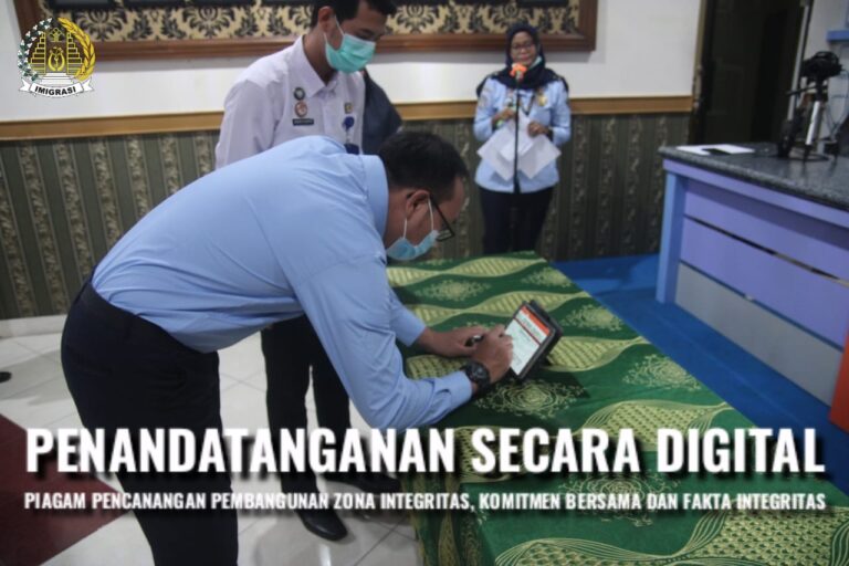 Penandatanganan Komitmen Bersama dan Fakta Integritas