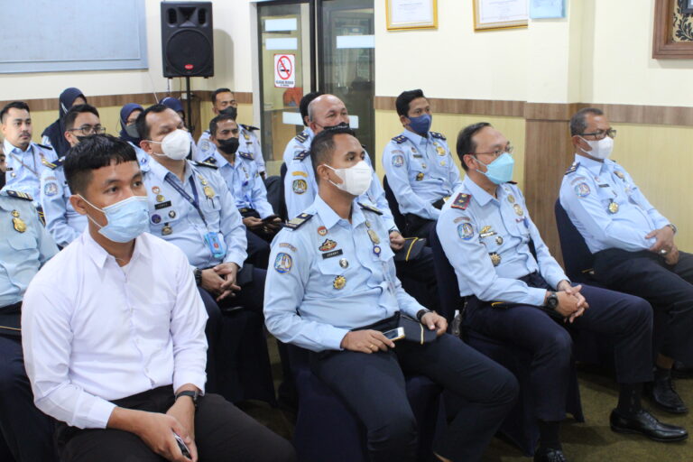 Pembukaan Orientasi CPNS dan Apel Pegawai Bersama Sekjen Kumham