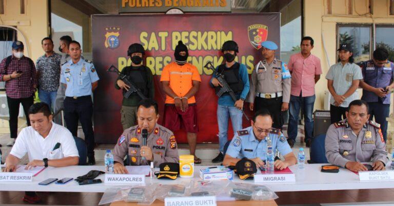 Press Release: TPPO di Pesisir Pantai Desa Tanjung Leban Bengkalis