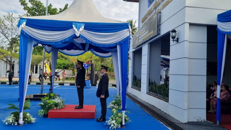 Upacara Terpusat HBI ke-74 di Kantor Imigrasi Dumai