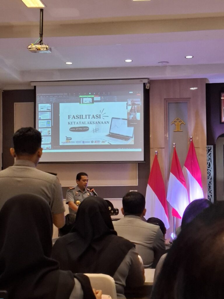 Plt. Kakanim Hadiri Fasilitasi Ketatalaksanaan di Kanwil Riau.