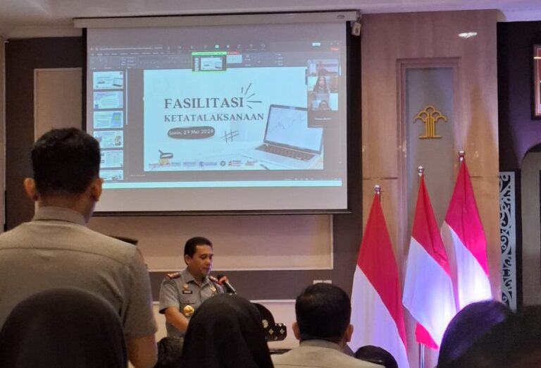 Plt. Kakanim Hadiri Fasilitasi Ketatalaksanaan di Kanwil Riau.