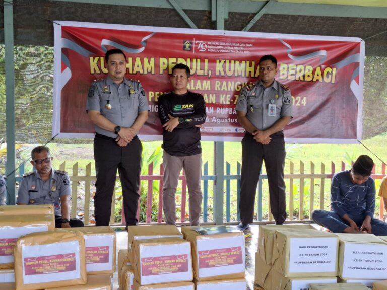 Kumham Peduli Kumham Berbagi Hari Pengayoman ke-79