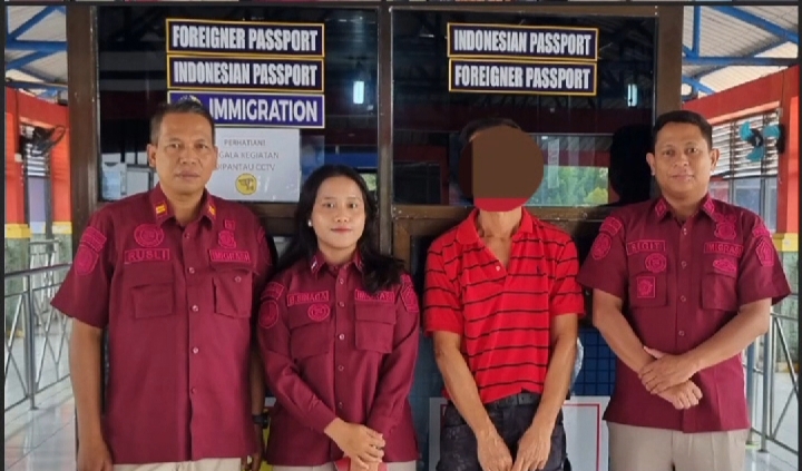 Imigrasi Bengkalis Deportasi Seorang WN Malaysia
