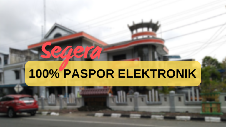 Bertahap Imigrasi Hanya Terbitkan Paspor Elektronik di 2025