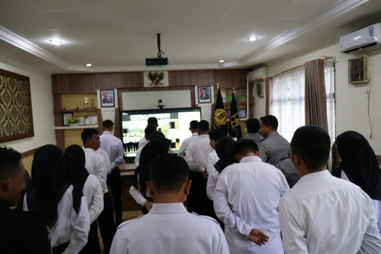 Pegawai Imigrasi Bengkalis ikuti Apel Bersama Kemenko