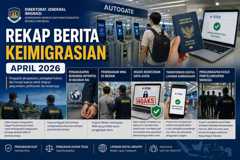 Rekap Berita Keimigrasian April 2026