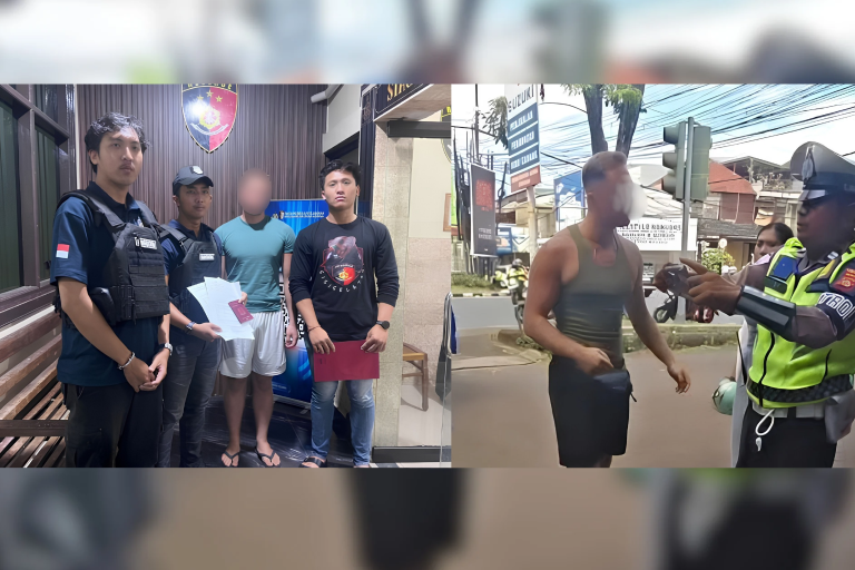 WN Italia Dideportasi Usai Dorong Polisi