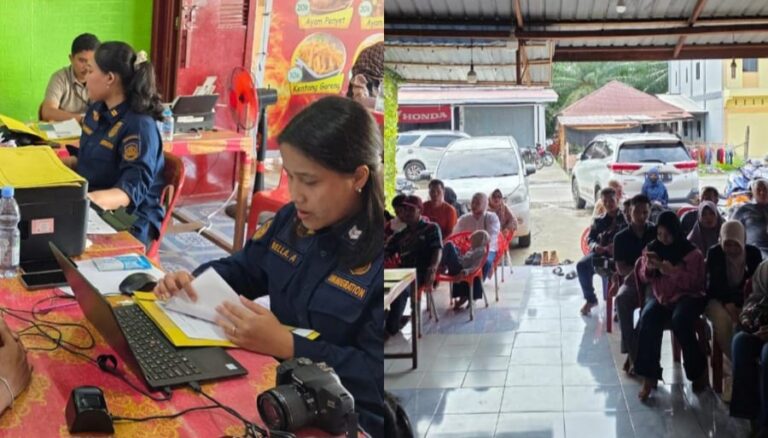 Imigrasi Bengkalis Layani 86 Pemohon Lewat Program Eazy Passport di Rupat