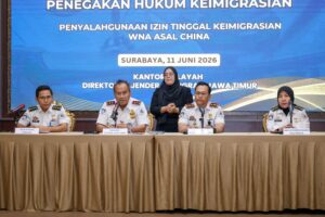 Imigrasi Jatim Deportasi WN China