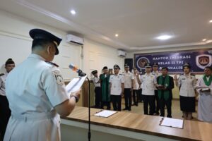 Kepala Kantor Imigrasi Bengkalis Lantik dan Ambil Sumpah Jabatan PNS Penerimaan Tahun 2024